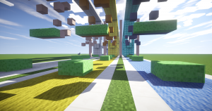 Herunterladen IGD Parkour Race zum Minecraft 1.8